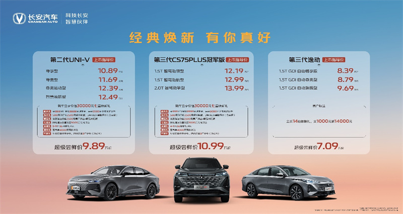 為華系車崛起注入“冠軍新力量”！長安汽車春季煥新發(fā)布會，三大明星爆款車型(圖1)