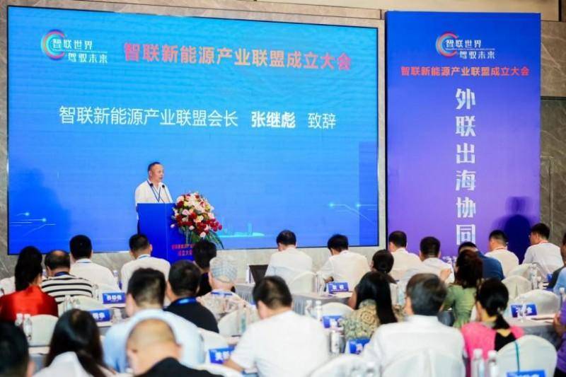 “ 智聯(lián)世界，駕馭未來”——智聯(lián)新能源產(chǎn)業(yè)聯(lián)盟成立大會在蘇州舉行(圖4)